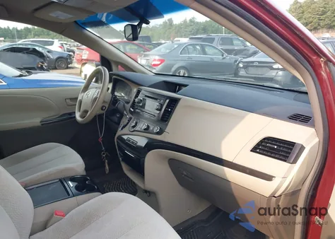 2011 Toyota Sienna Le from USA, damaged, VIN 5TDJK3DC9BS010997